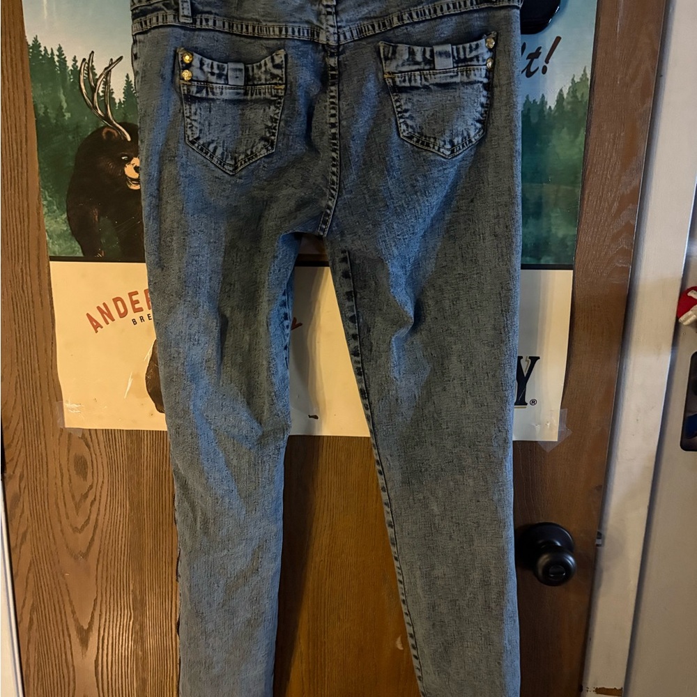 Baby Phat Light Blue Straight Leg Jeans